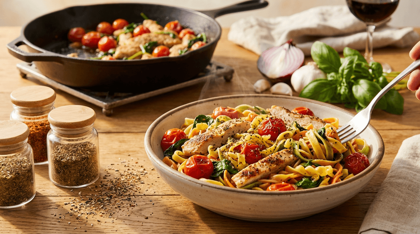 Blitz-Gerichte: Schnell, geschmackvoll und einfach mit TastyChef