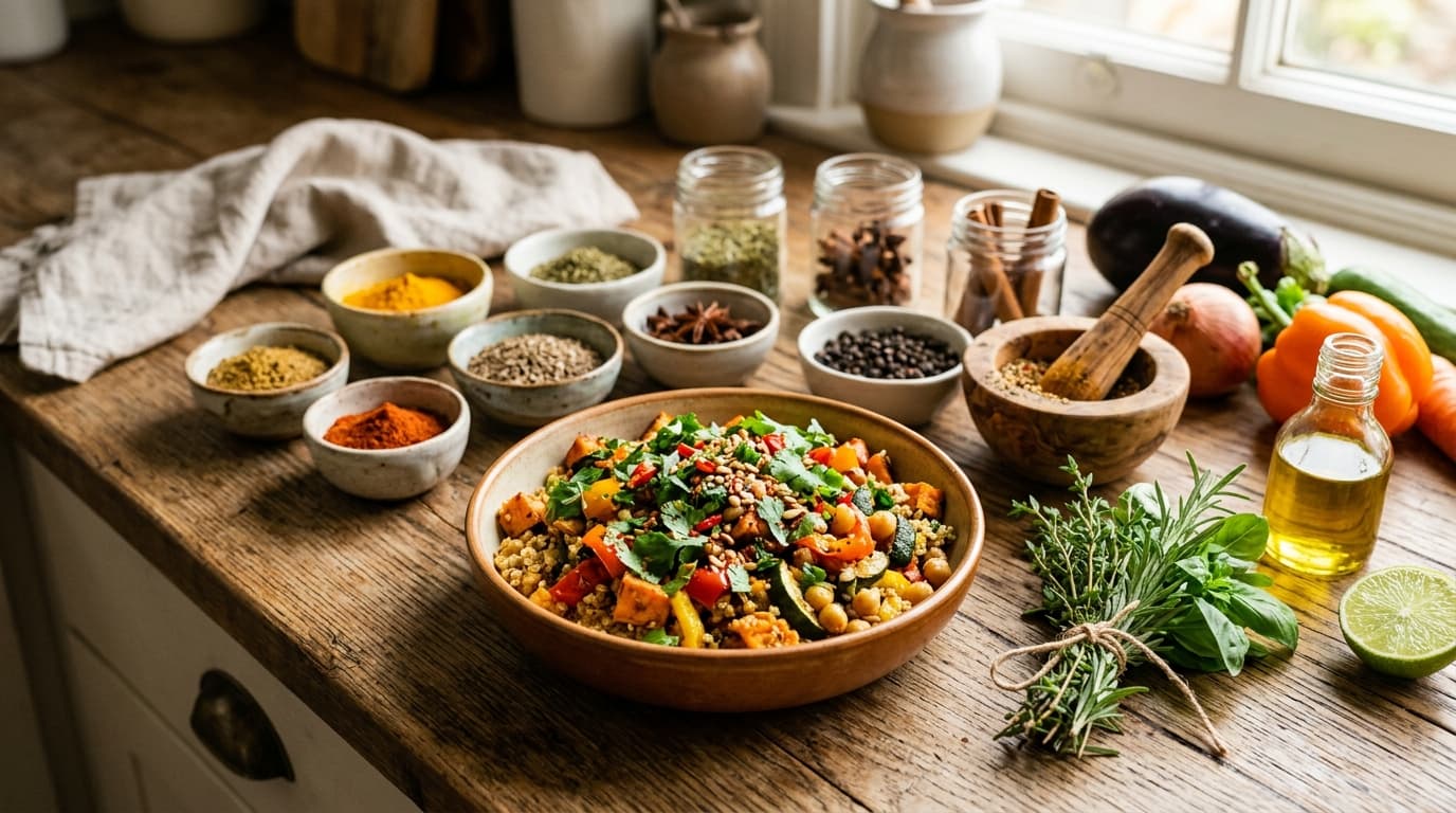 Die Kunst des Geschmacks: Wie man natürlich und gesund würzt