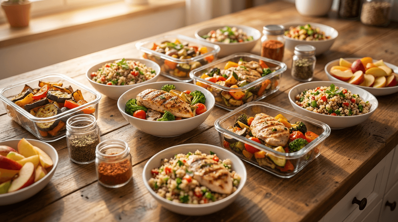 The Ultimate Guide to Efficient Meal Prep: Simple and Flavorful