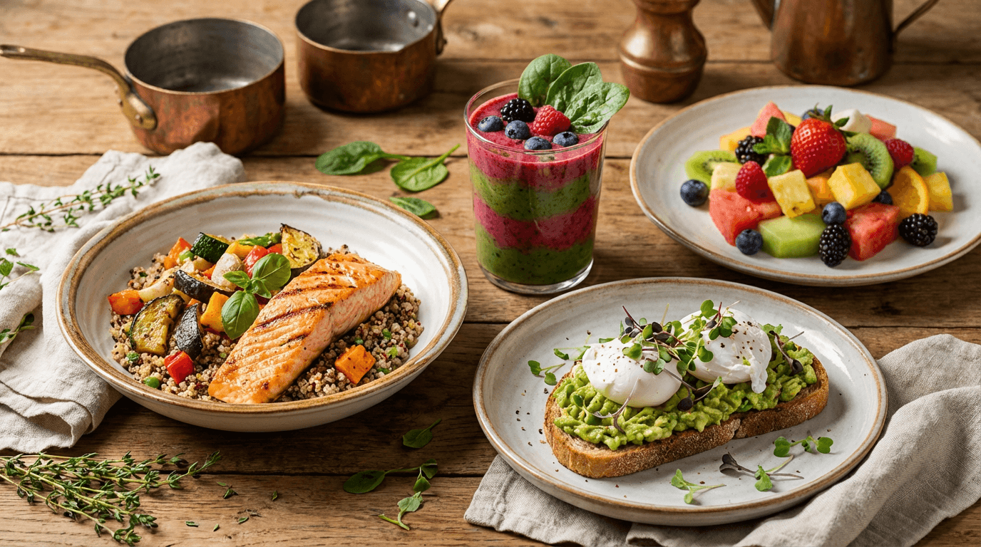 Gesund essen mit Geschmack: Dein Leitfaden für ein vitales Leben