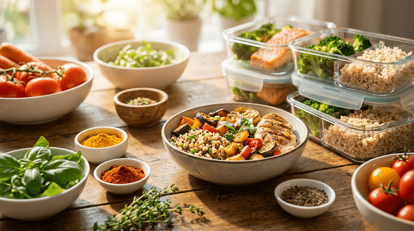Alimentación Saludable: Opciones Inteligentes con Especias Llenas de Sabor