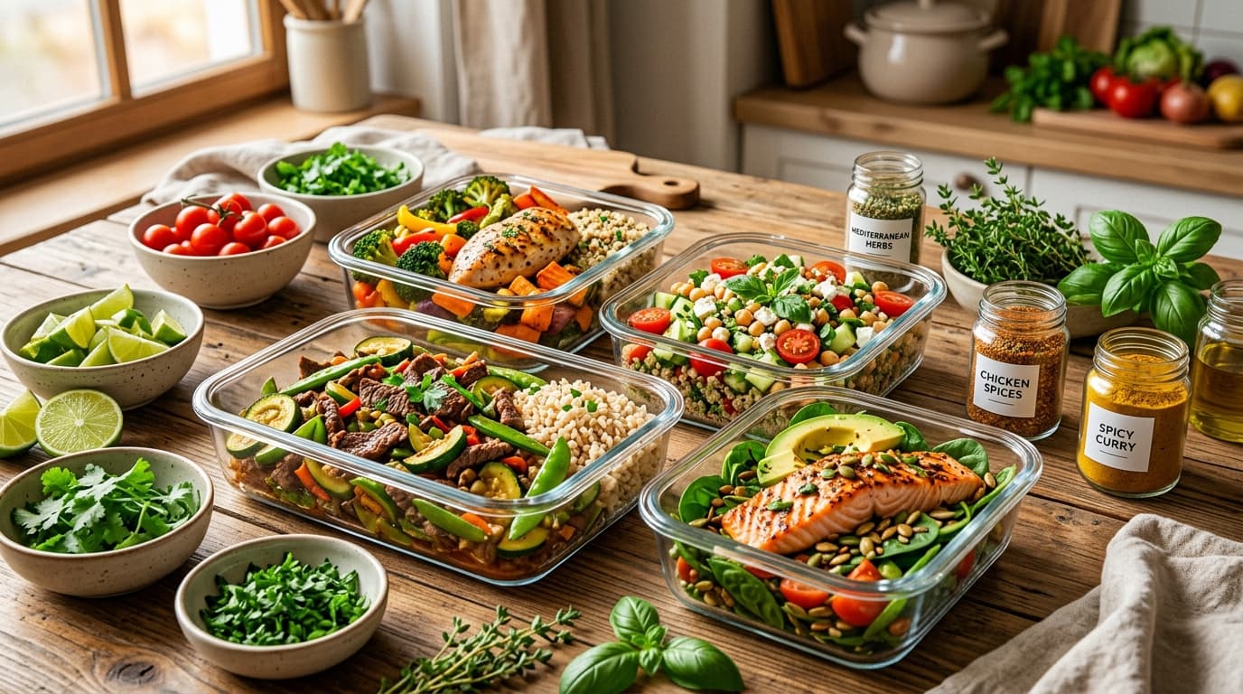 Gesunde Mealprep: Schnell und geschmackvoll durch die Woche
