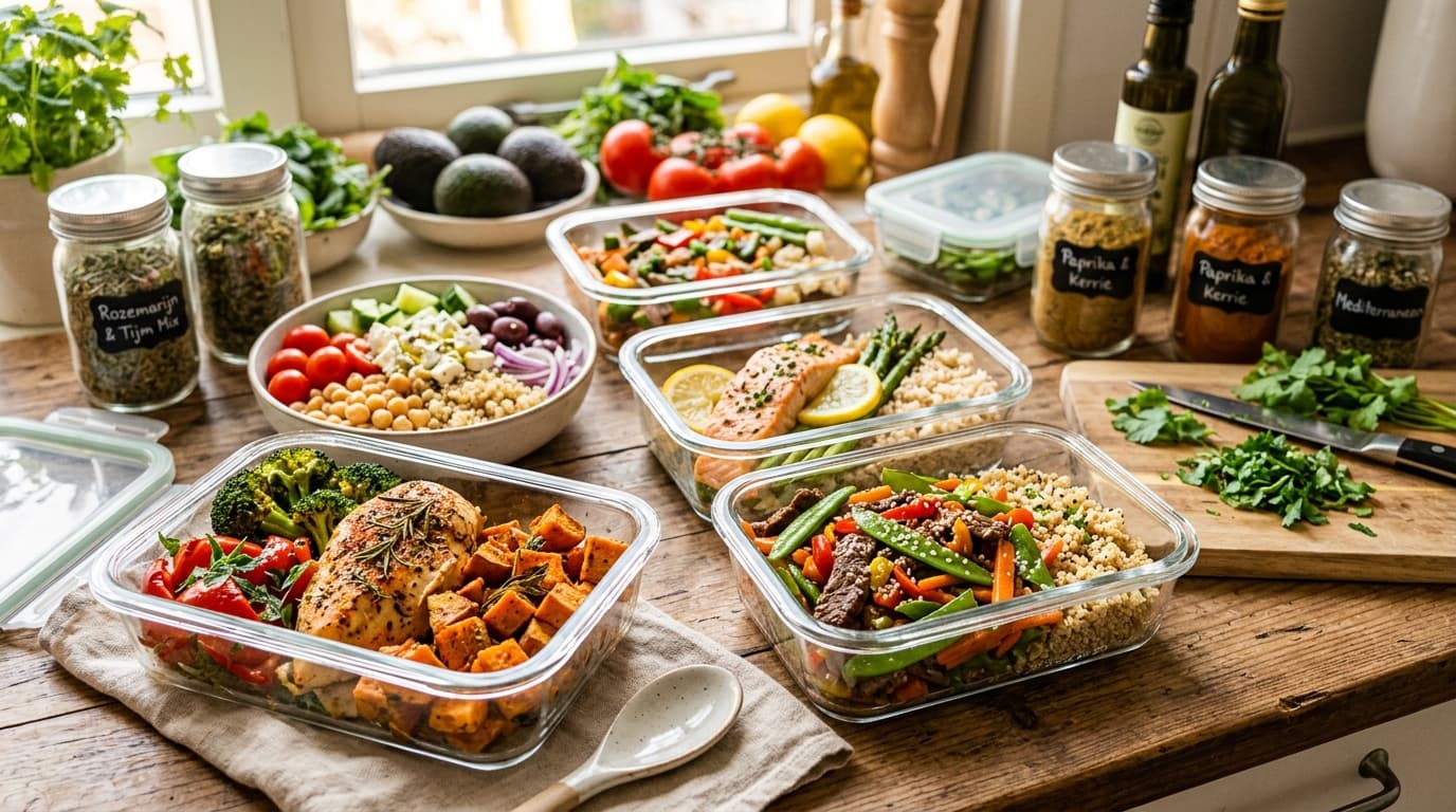 Gesundes Meal Prep: Schnell und lecker durch die Woche