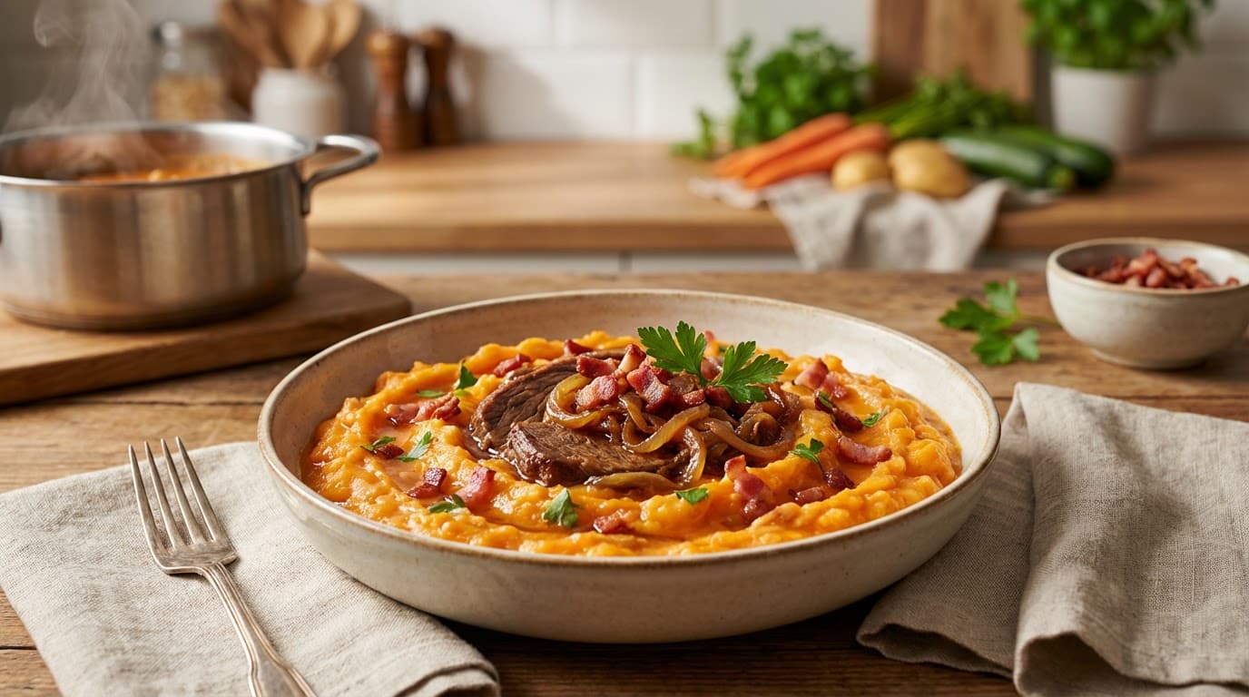 Dutch Hutspot with a Twist: Comfort Food at its Best!