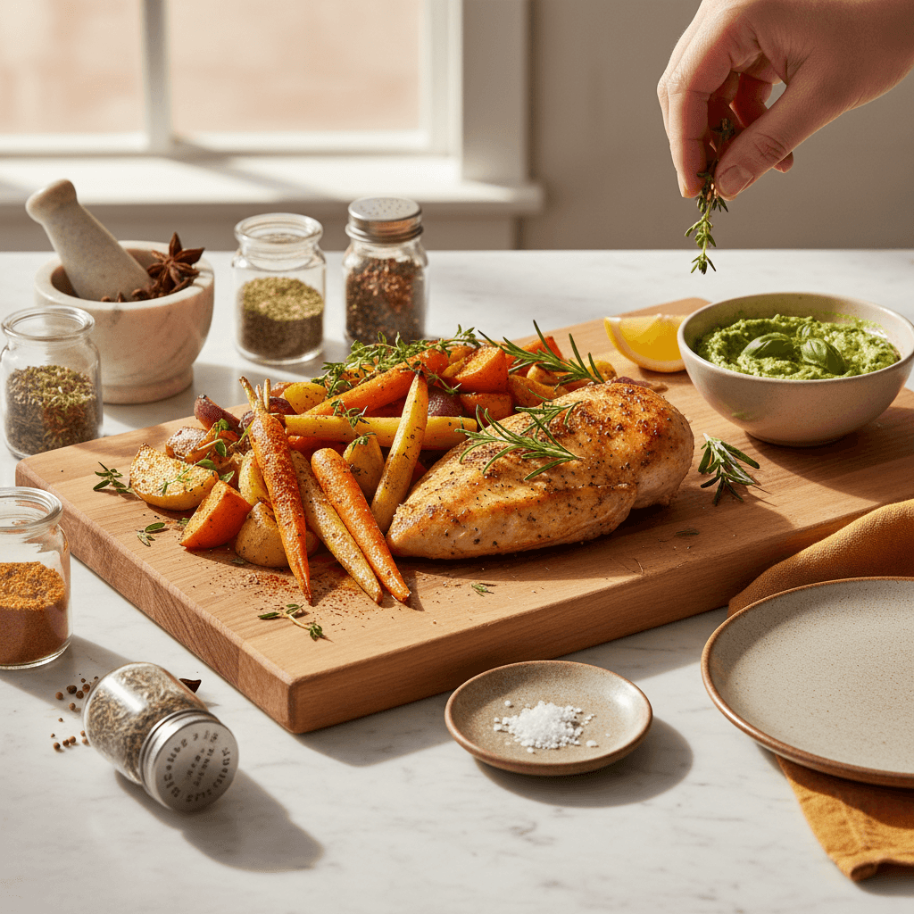Cooking with Flavor: Less Salt, More Enjoyment!