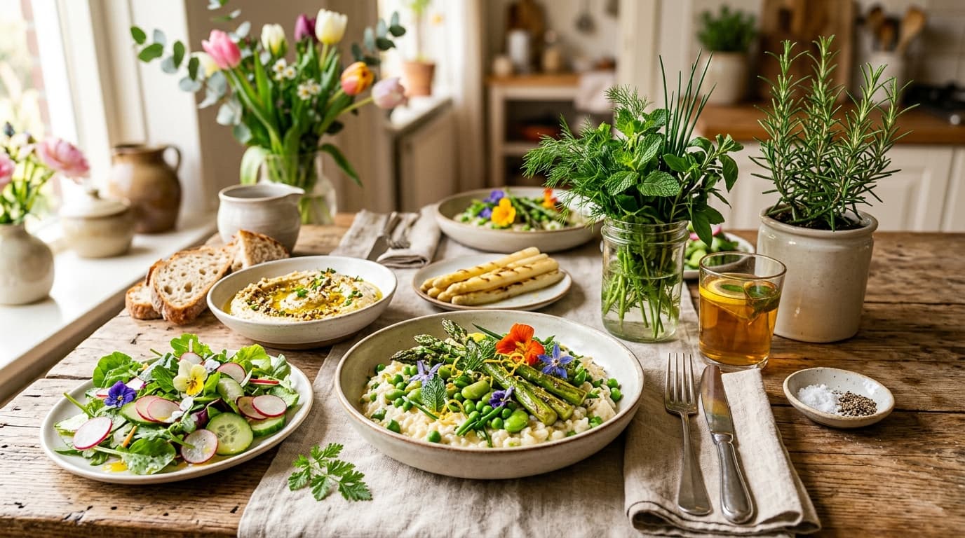 Spring on Your Plate: Seasonal Cooking with TastyChef