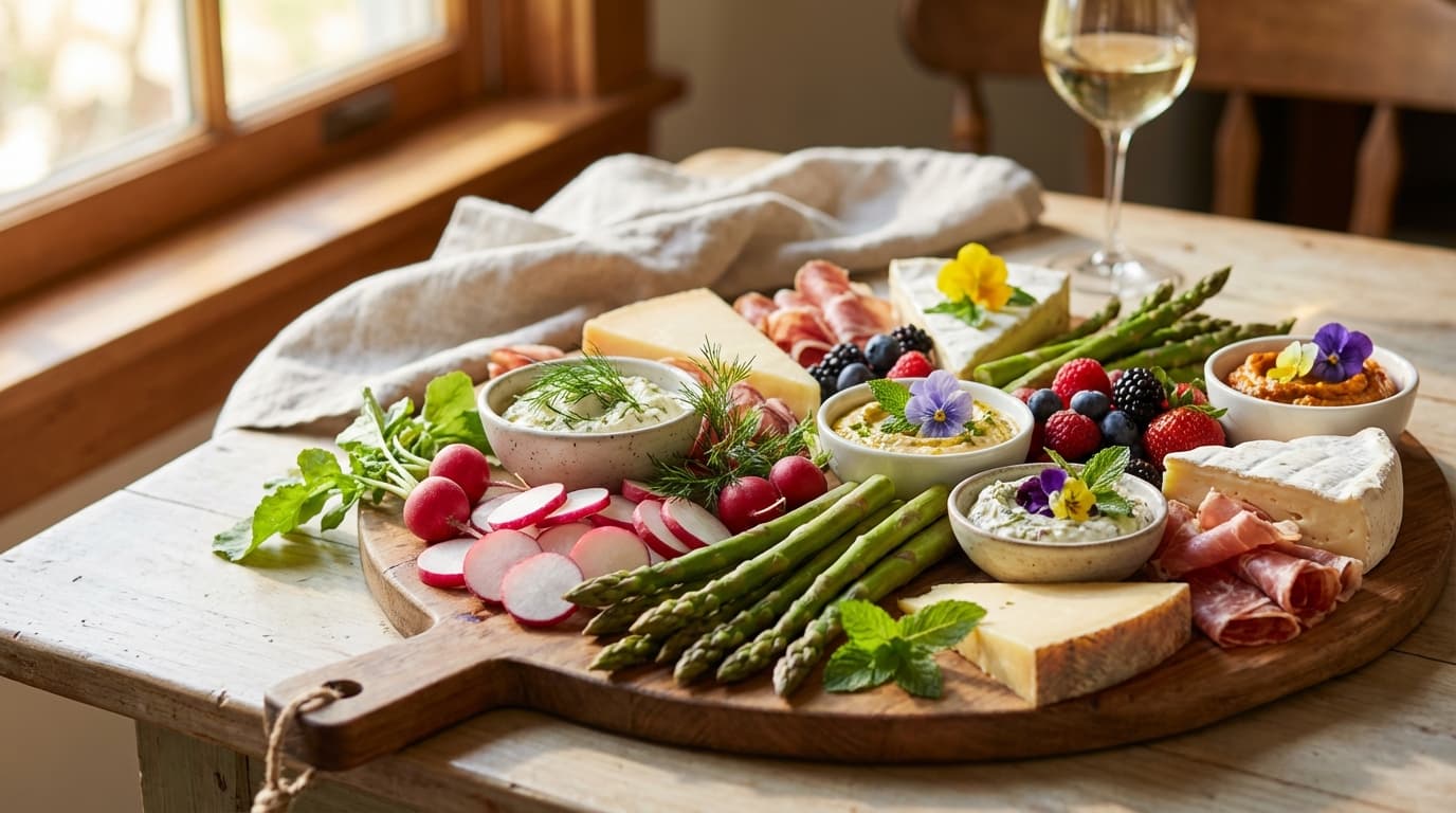 Impress with the Ultimate Spring Grazing Board: Fresh & Flavorful!