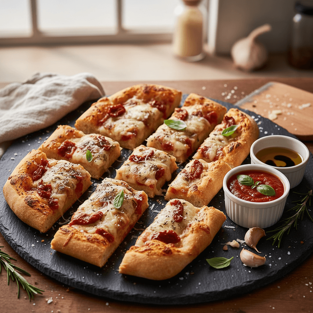Pizza Adventure at Home: Easy Pizza Bread with TastyChef!