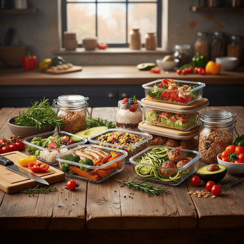 Schlanker Kochen: Der ultimative Meal Prep Guide für vielbeschäftigte Menschen